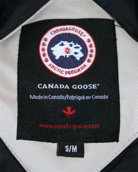 canada goose tags blue quality downmark association